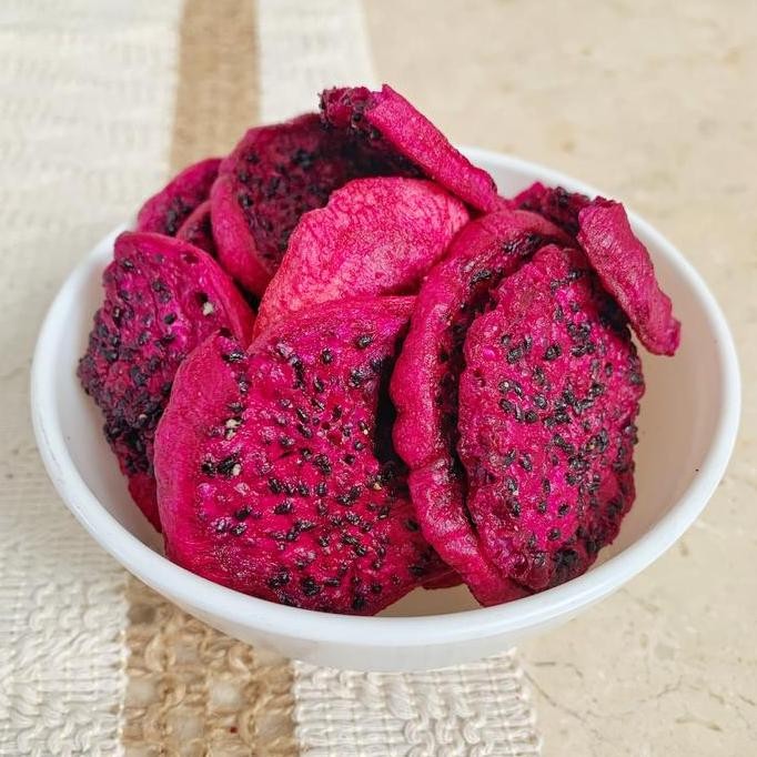 

KERIPIK BUAH NAGA FRUTA CHIPS APELICIOUS Toples