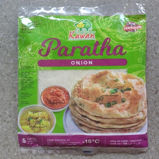 

Roti Paratha Onion 5 pc 400gram Kawan Food