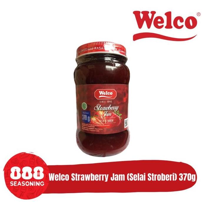

WELCO STRAWBERRY JAM (Selai Stroberi) 410g