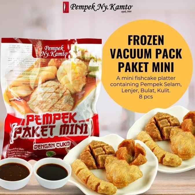 

Pempek Ny. Kamto - Paket Mini dengan Cuko