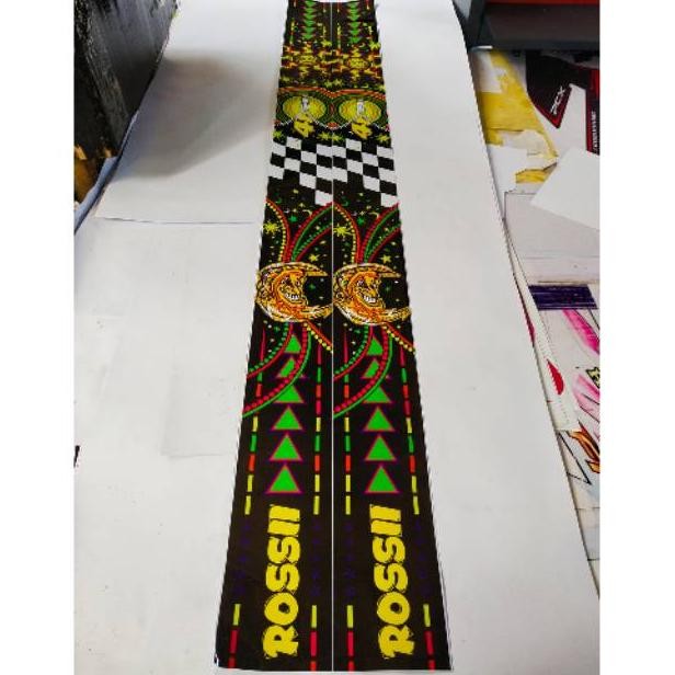 Sticker velg zian hitam stiker pelk rossi 17 variasi sticker aftermarket AST