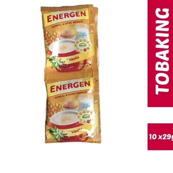 

Energen vanila sereal vanilla 10 x 29 gr