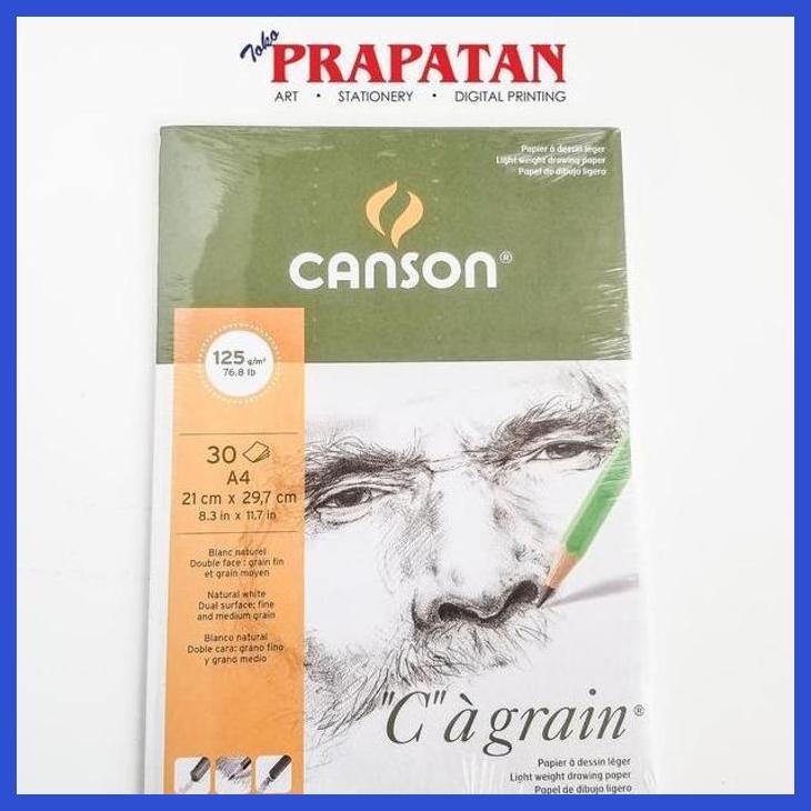 

( SEKOLAH / LUKIS ) READY CANSON CAGRAIN SKETCHBOOK A4 125GSM DRAWING PAPER (SENI / MENGGAMBAR / ART / KERAJINAN ) GOOD QUALITY