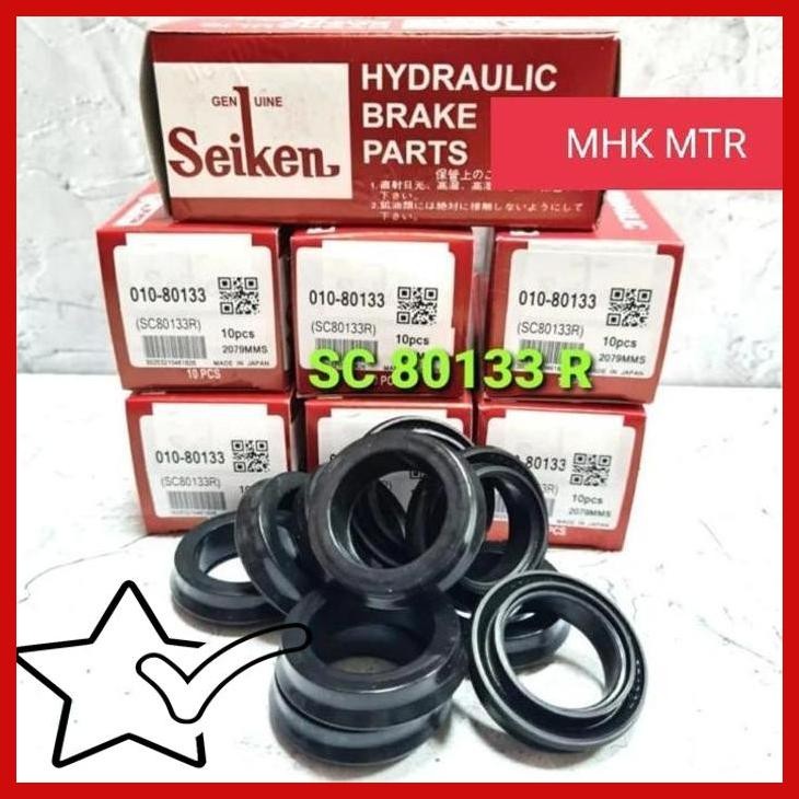 [MHK] KARET REM SC80133R ( 1 1/2" ) KARET REM BELAKANG FUSO PS190 SEIKEN