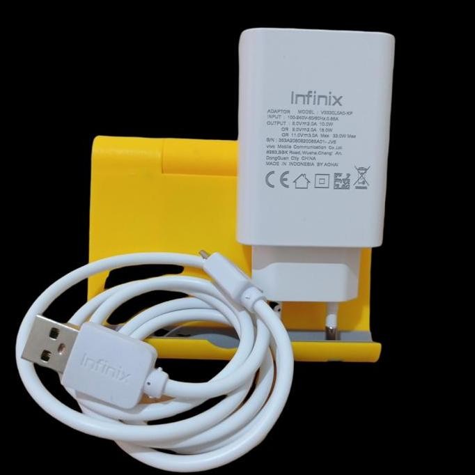 (Expert) Charger Infinix Original 33watt Fast Charging Micro USB