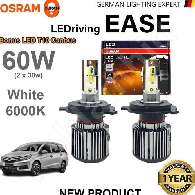 LAMPU LED MOBILIO, NEW MOBILIO OSRAM EASE LEDRIVING 54W 6000K BOHLAM MOBIL ORIGINAL DAN TERPERCAYA