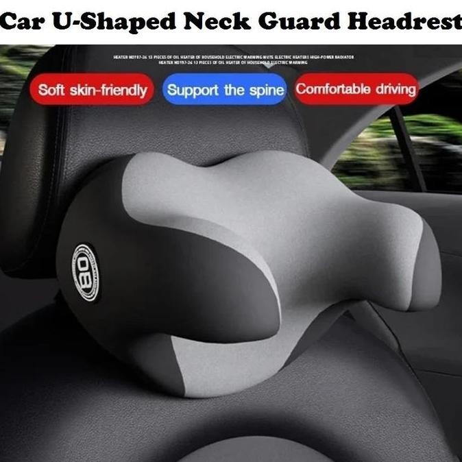 Bantal Penyangga Kepala Headrest Memory Foam Mobil Fortuner HARGA KHUSUS