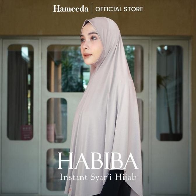 HAMEEDA - HABIBA INSTANT SYAR'I HIJAB | KERUDUNG PAD LEMBUT HIJAB INSTAN TERBARU ASLI 100% ORIGINAL 