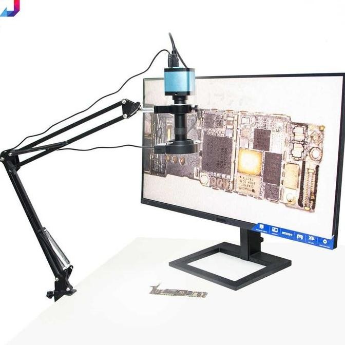 

Sale Kamera Mikroskop Industri Industrial Microscope Camera 48 Mp 130X