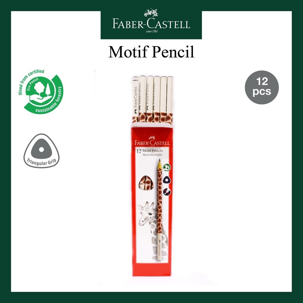 

Pensil 2B Motif Giraffe Faber Castell Per Box DiM