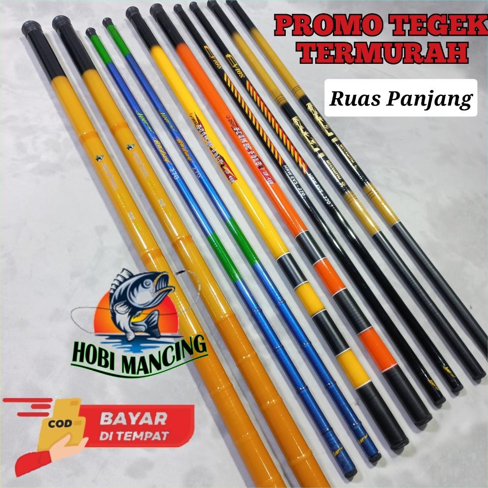 PROMO CUCI GUDANG JORAN TEGEK 180 210 240 270 300 360 450 540 LENTUR