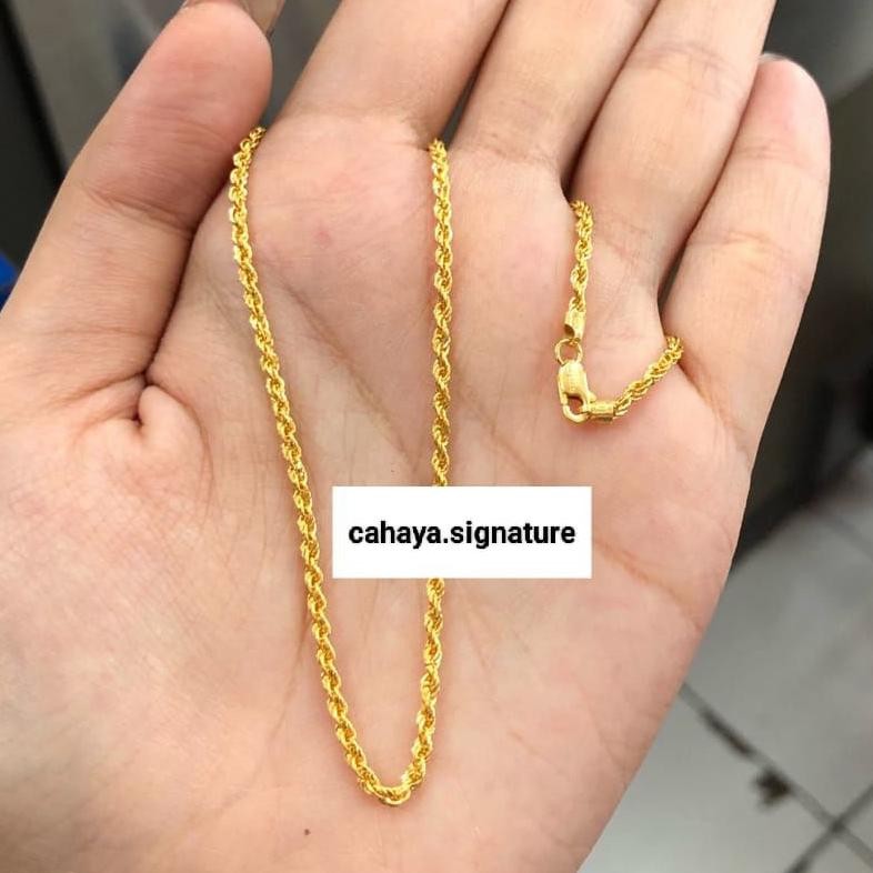 KALUNG TAMBANG PERAK 925 LAPIS MAS ASLI DiM