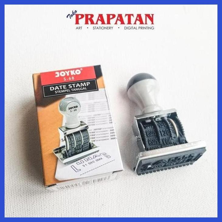 

( SEKOLAH / LUKIS ) SALE DATE STAMP / STEMPEL TANGGAL JOYKO S-68 (SENI / MENGGAMBAR / ART / KERAJINAN ) PACKING AMAN