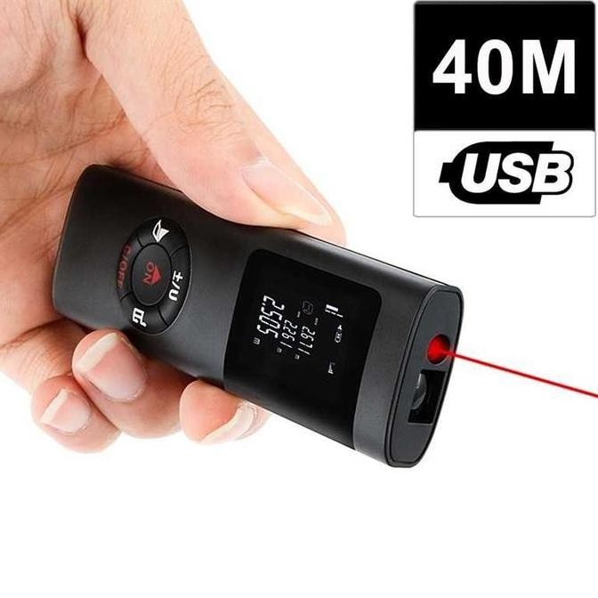 

Sale Laser Pengukur Jarak Mini Handheld Laser Distance Meter Meteran Digital Alat Ukur Disto 40M