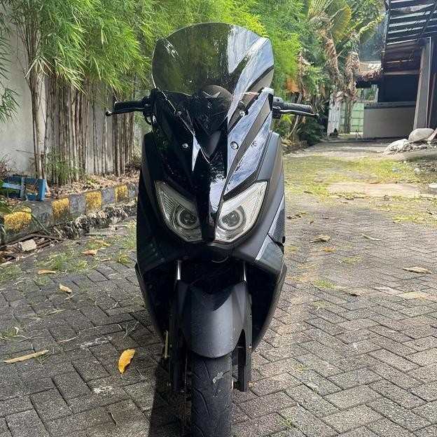 Tameng Set Nmax Old Tameng + Visor Motor Nmax Old Visor Windshield Standar Kaca Smoke / Hitam Nmax O
