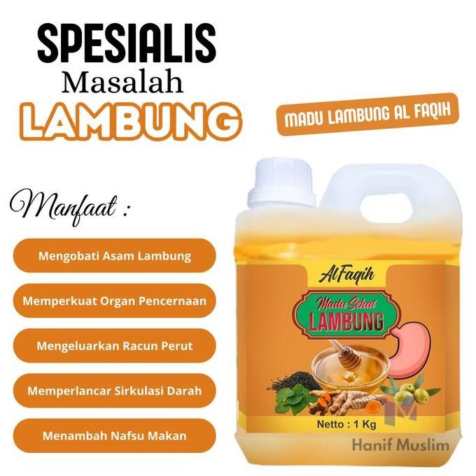 

NEW Madu Sehat lambung Al Faqih 1 Kg Madu Spesialis Asam Lambung dan Maag Kronis READY