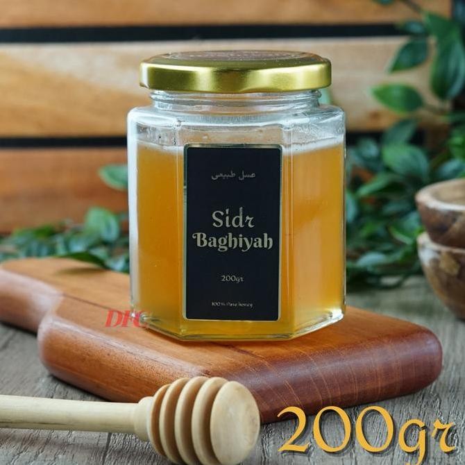 

NEW Madu Sidr Baghiyah Import Yaman Asli Ukuran 200 gram READY