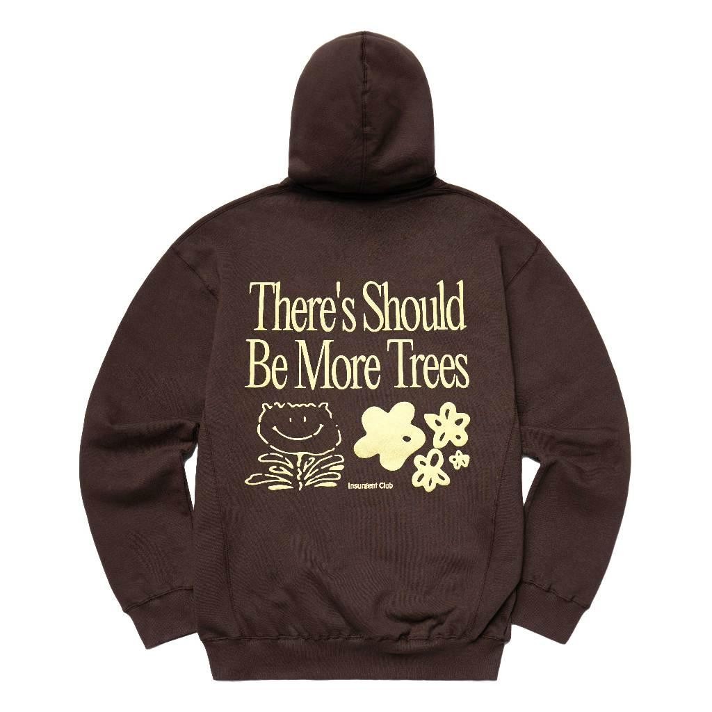 Insurgent Club - Heavyweight Planting Hoodie Brown 330Gsm Terlaris Best Quality 100% Original