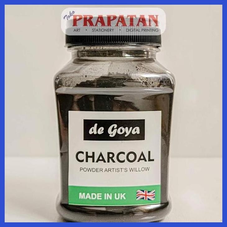

( SEKOLAH / LUKIS ) SALE DE GOYA CHARCOAL POWDER ARTISTS WILLOW 80GR | BUBUK ARANG (SENI / MENGGAMBAR / ART / KERAJINAN ) GOOD QUALITY