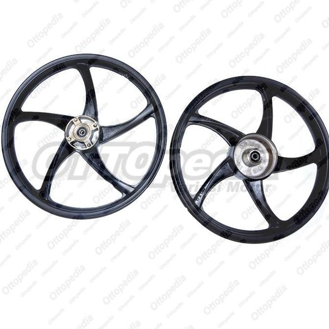] Velg Pelek Racing Rossi Top Zigen Palang 5 Kharisma 125 Hitam