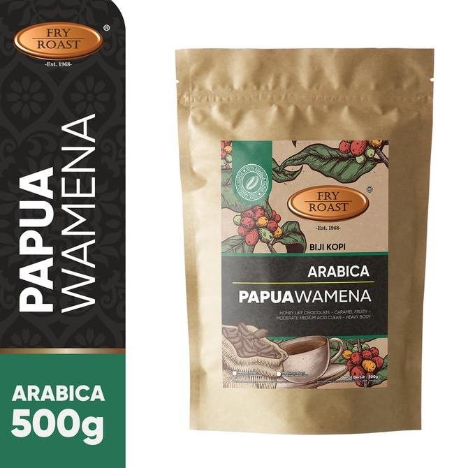

Kopi Arabika Papua Wamena 500 Gram Biji/Bubuk
