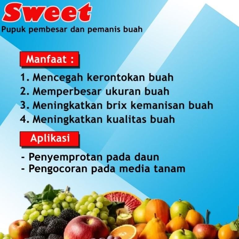 

Pemanis Buah, Pembesar Buah SWEET 250 ml