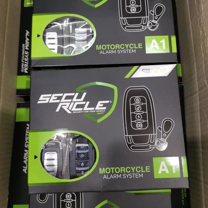 alarm motor securicle 9 nine A1 HEMAT