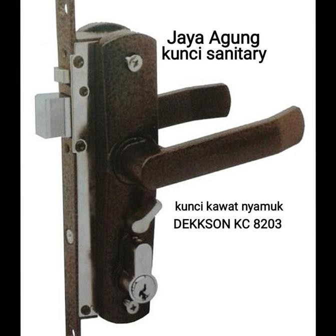 Kunci Pintu Expanda 8203 Dekson/Kawat Nyamuk Dekkson 8203