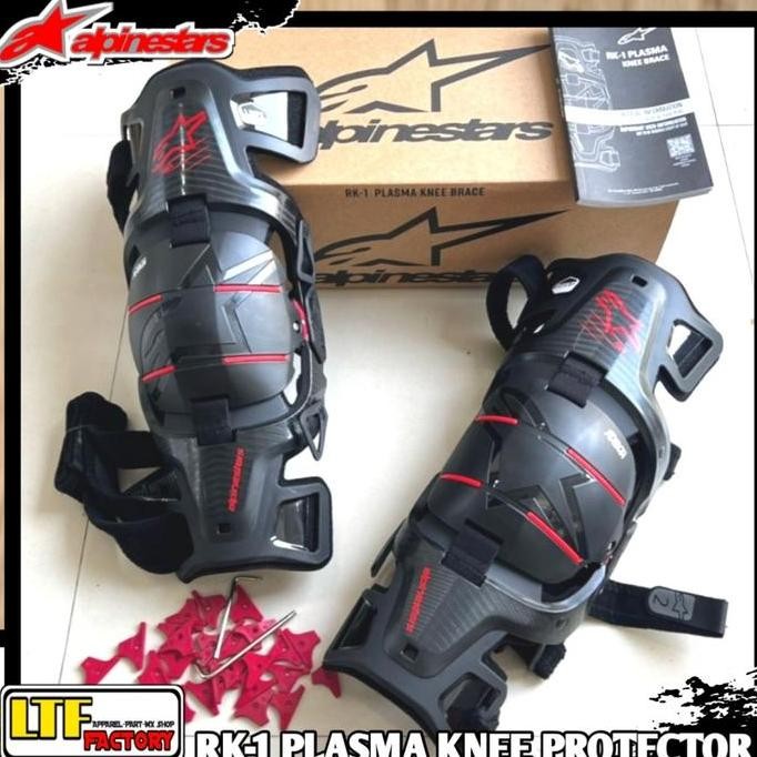 @@@@] ALPINESTARS RK-1 PLASMA - KNEE BRACE GUARD PROTECTION - DEKER LUTUT KAKI ADVENTURE TRAIL - MOT