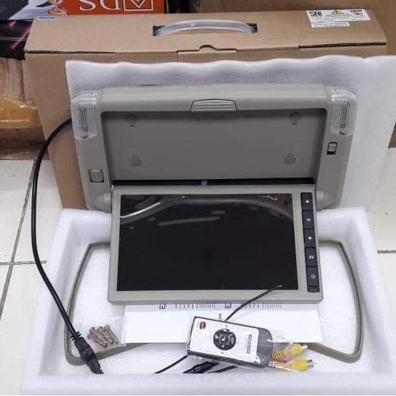 ready  Monitor plafon / roof mobil universal 9" Model OEM Toyota