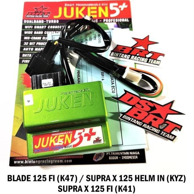 ECU BRT JUKEN 5 SUPRA X 125 & BLADE 125 FI Racing Turbo Dualband