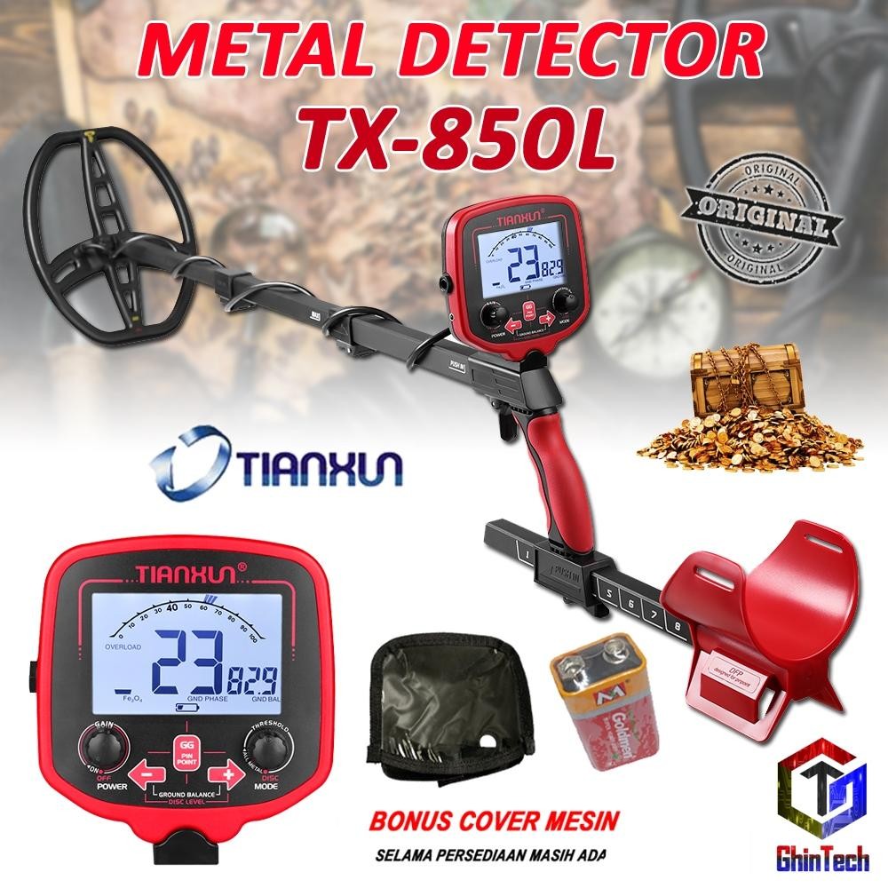 Super Tianxun Metal Detector Tx850 Plus Tx 850  Plus Tx-850 Plus Md 6450 Md-6450 Gold Silver Besi Al
