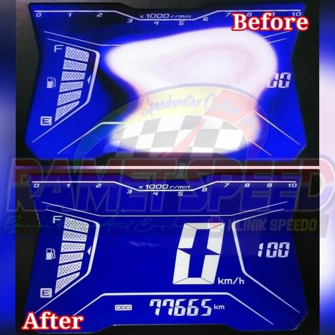 Polarizer speedometer yamaha Lexi Polaris speedometer yamaha lexi