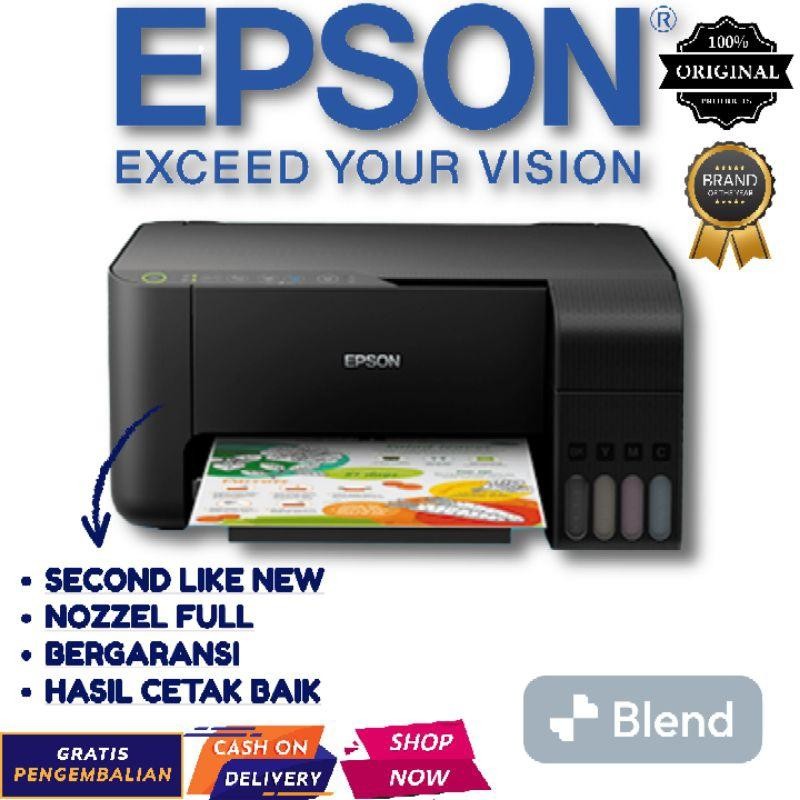 Printer Epson L3150/L3250 Wifi Direct 3 In 1 Terbaru Best Quality 100% Original