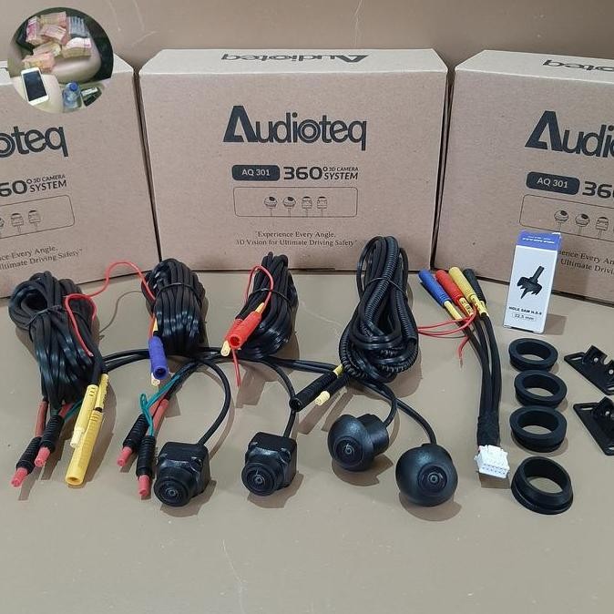 ready  Rear Camera 360 Derajat UNIVERSAL Kamera Parkir Mobil 360 Derajat