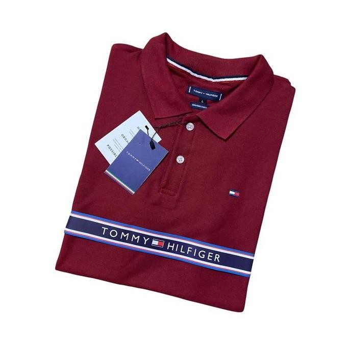 BARU Polo Shirt Pria Polo Tommy Berkerah Premium Kaos krah quality