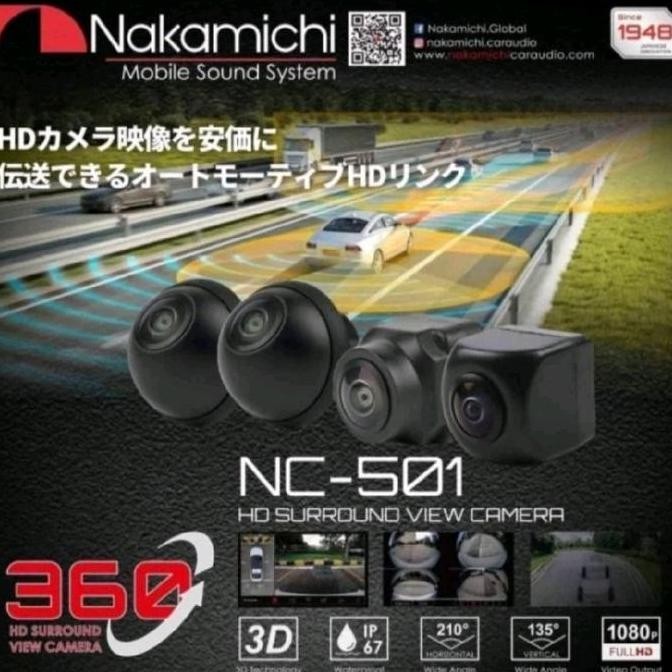 ready  Kamera 360 nakamichi nc-501 camera 360 nakamichi nc501