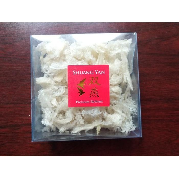 

Tpk Sarang Burung Walet Kering - Shuang Yan - Hancuran Besar 1 Gram