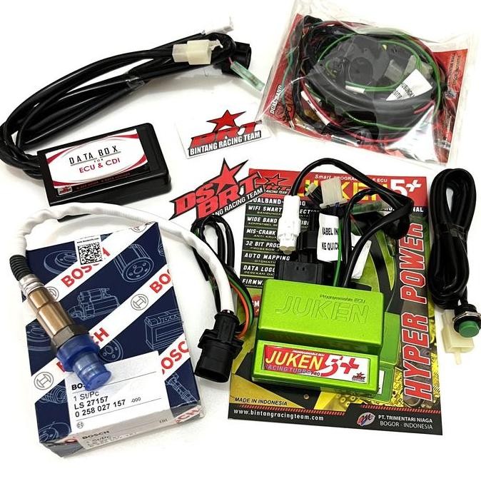 PAKET AFR ECU BRT JUKEN 5 5++ PLUS PRO RACING TURBO MX KING 150 SATRIA F150 FU FI GSX 150