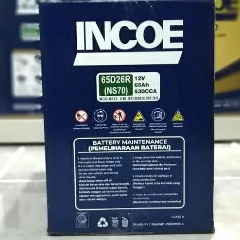 Incoe Gold NS70 Aki Basah