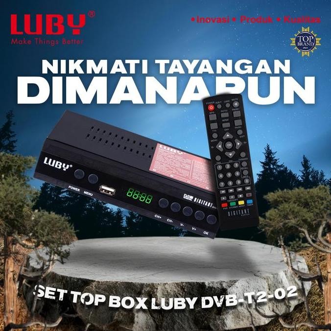 Luby Set Top Box Luby Dvb-T2-02