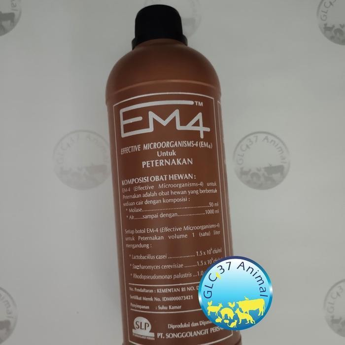 Em 4 Em4 Peternakan Obat Probiotik Menggemukkan Hewan & Penghilang Bau