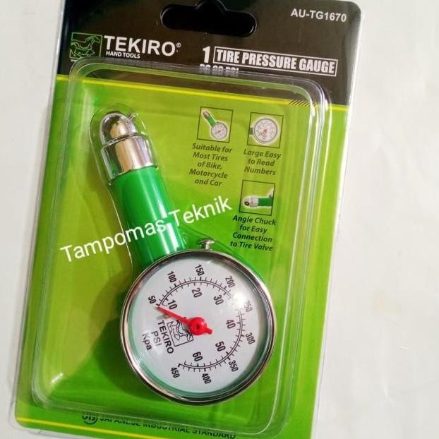 Pengukur Tekanan Ban Tekiro Alat Ukur Ban 060Psi Psi