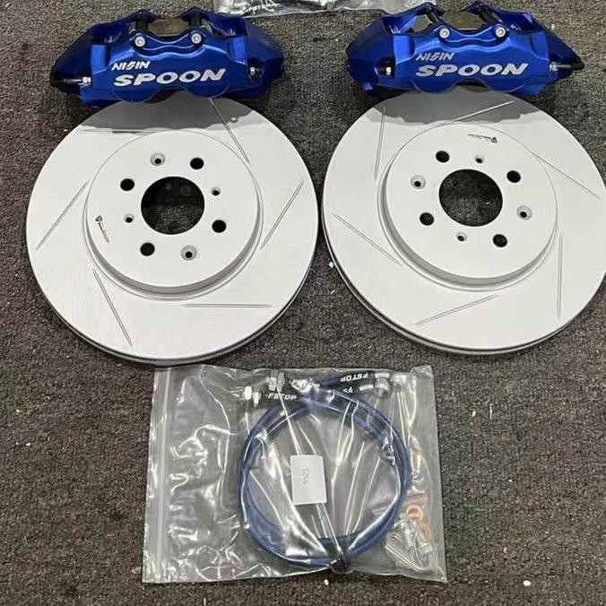 // Bbk Nissin Spoon 4Pot Pnp Honda Jazz Ge8 Gk5 City Hatchback Ferio Freed Brio Mobilio 