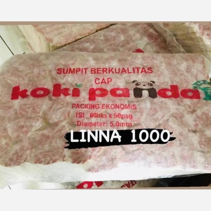 Sumpit Koki Panda 1 Bal Tidak Bersisik