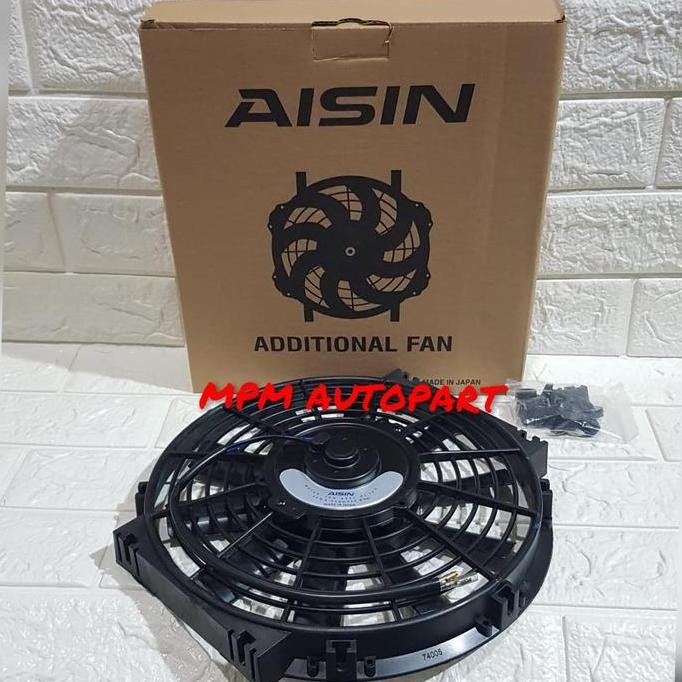 Kipas Motor Extra Ekstra Fan Radiator Ac Mobil Universal 12V Aisin