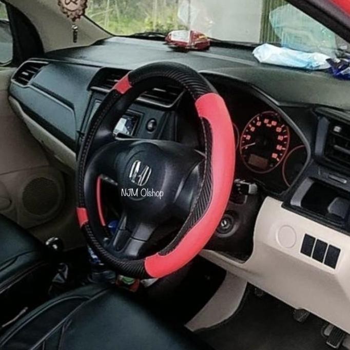 TERBARU Sarung Stir Mobil Agya - Ayla / Cover Stir Mobil Brio Satya - Brio RS