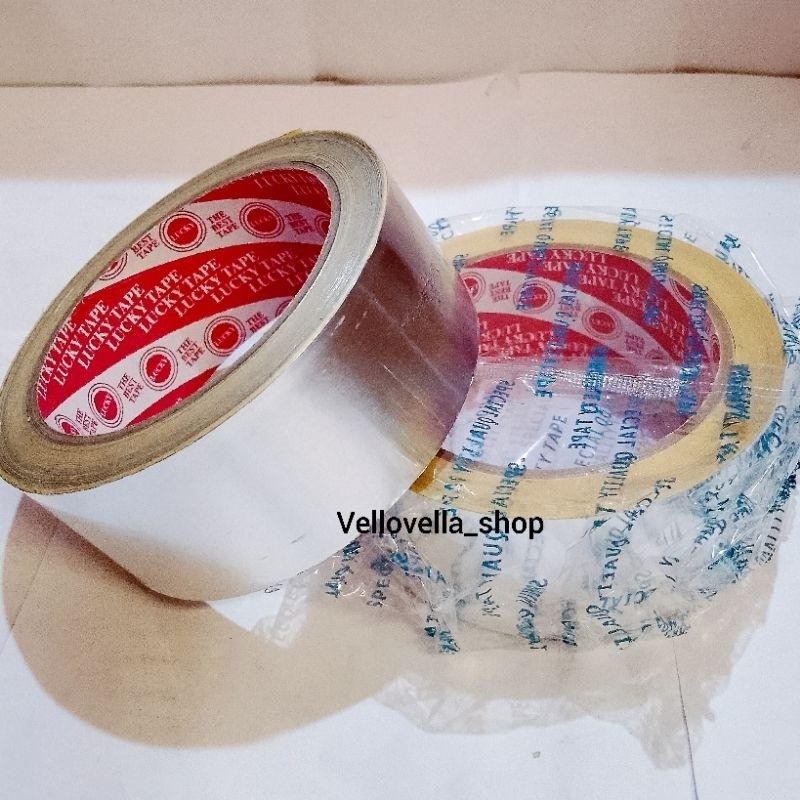 Lakban Aluminium Foil Anti Bocor / Aluminium Tape Anti Bocor / Lakban Panci / Lakban Tahan Panas