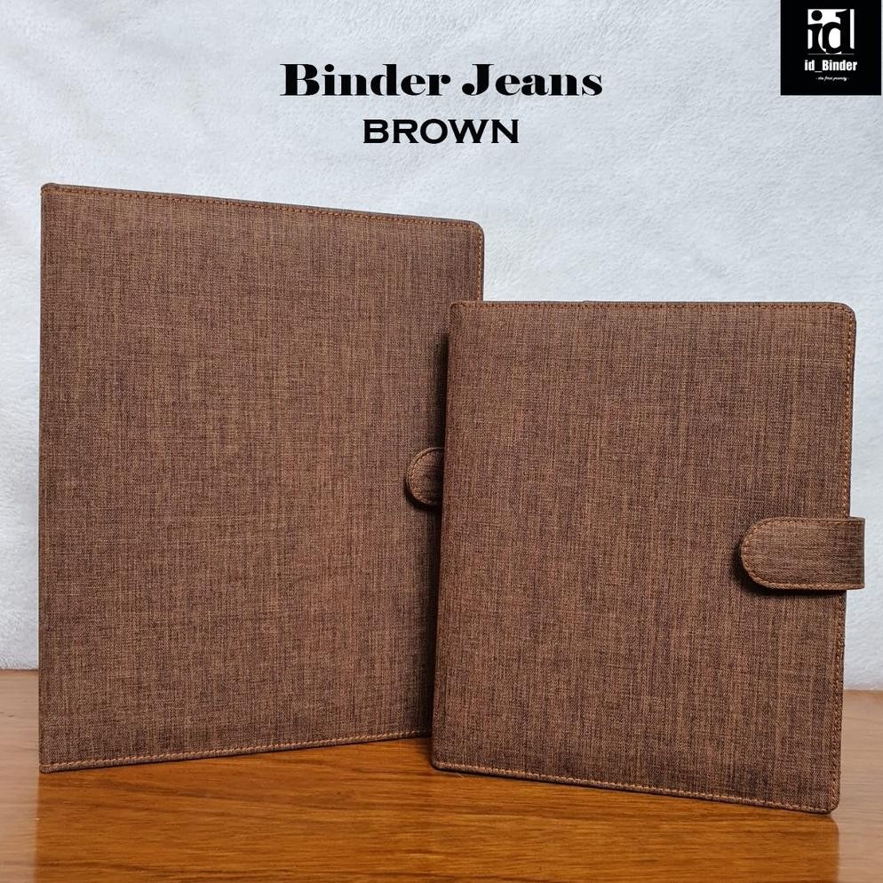 

Binder Bahan Jeans/Denim 9 Warna Pilihan A5 Dan B5