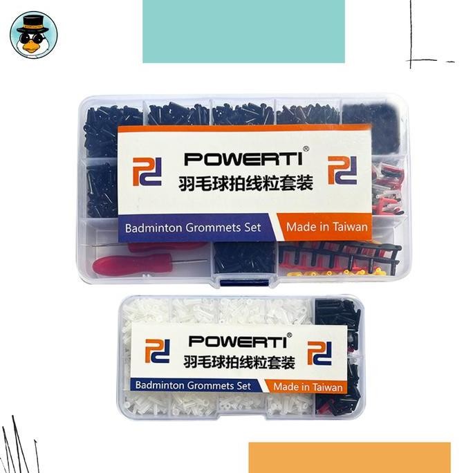 GROMMET MATA ITIK BADMINTON BULUTANGKIS POWERTI ORIGINAL DAN TERPERCAYA